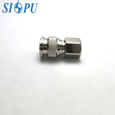 TNC Straight Male RF Adapter – Compatible with RG142/U Coaxial Cable, Safety Hole Design