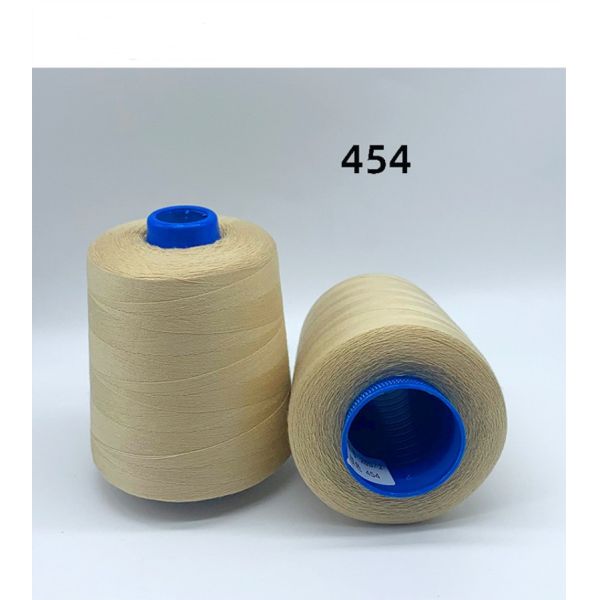 40S/2 20S/3 Medium Thick Polyester Thread for Luggage Clothing Flatbed Quilted Pagoda Thread 100% Polyester Raw for Weaving