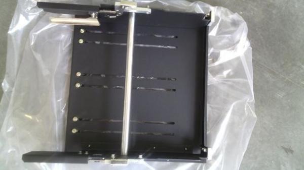Metal Black SMT Spare Parts , Standard JUKI IC Tray Holder 330X310