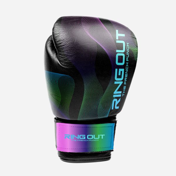 ISO 18oz Exercise Boxing Gloves Printing Logo UFC Fighting Gloves