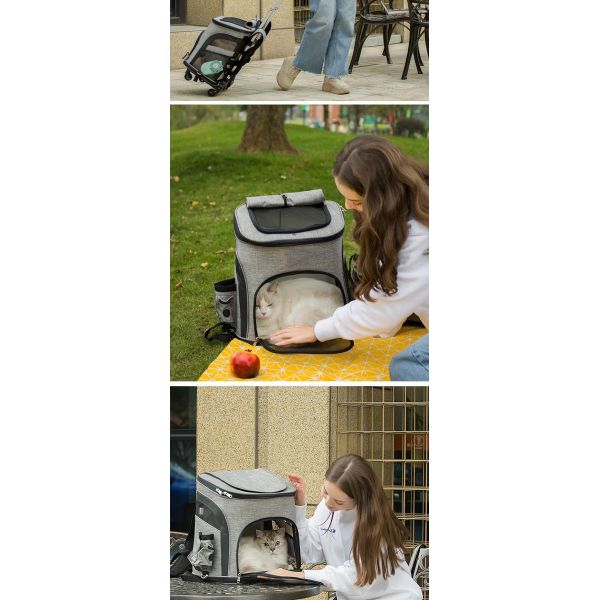 Waterproof Animals Pet Carrier Travel Bag Pouch Oxford Breathable