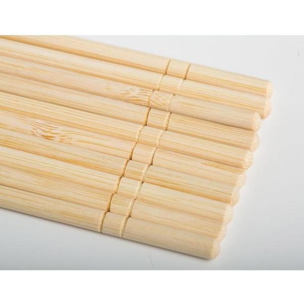 Lightweight Naked Chopsticks Safety And Health Round Bamboo Chopsticks