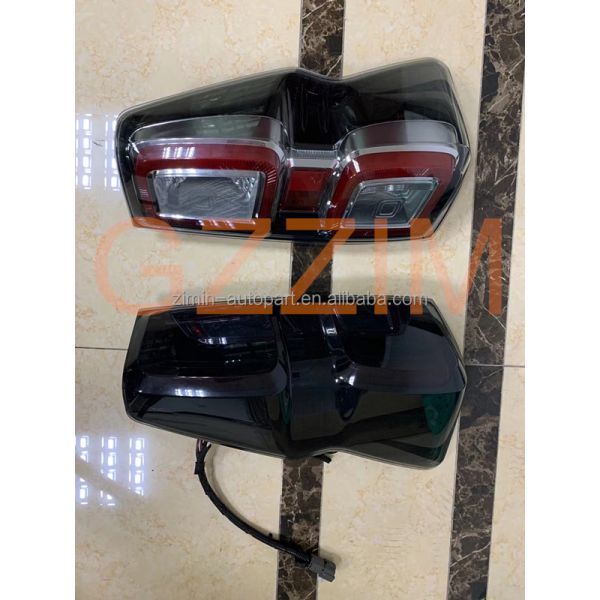 ISUZU DMAX 2021 Автомобильные фонари светодиодные задние фонари хвостовые фонари черный красный цвет