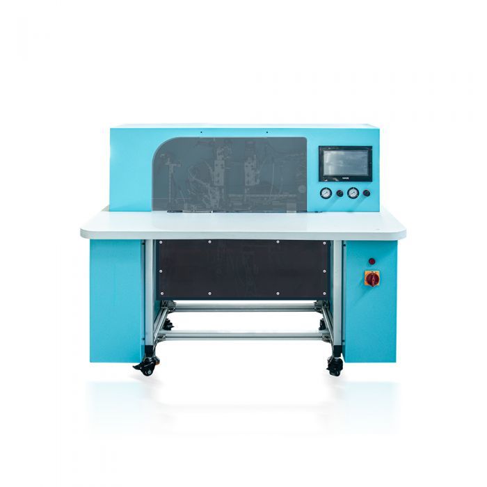 HX18B Semi Auto Elastic Band Attaching Machine for Notebook Covers and Diaries