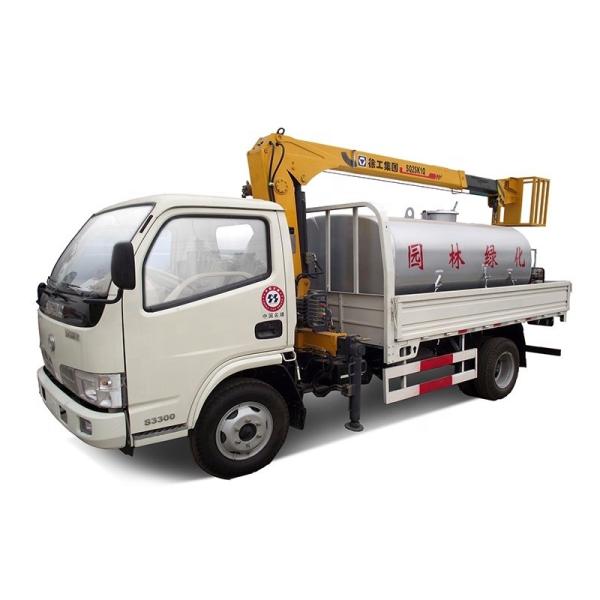 DFAC 4x2 Drive LHD RHD Water Sprayer Truck Diesel Fuel type 4m3