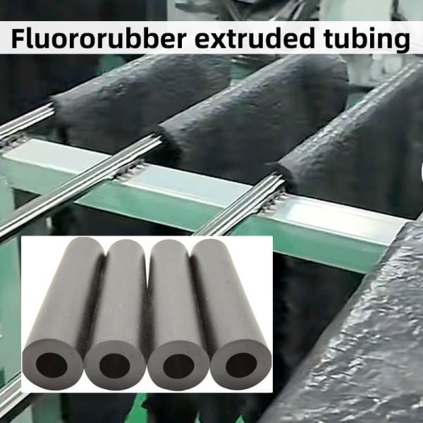 Fluororubber Extrusion Tubing with 66% Fluorine Content for Excellent Adhesion to ECO/AEM/NBR and Good Fuel Permeation Resistance