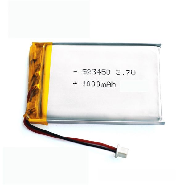KC IEC62133 Certified 3.7V 1000mAh Lithium Polymer Battery Pack Lipo Battery for Temperature Recorder