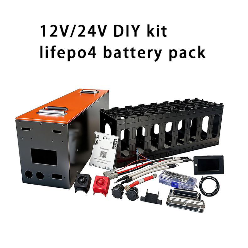 12V 24V 314Ah 280Ah DIY LiFePO4 Metal Battery Box Kit for RV Modification and Outdoor Camping