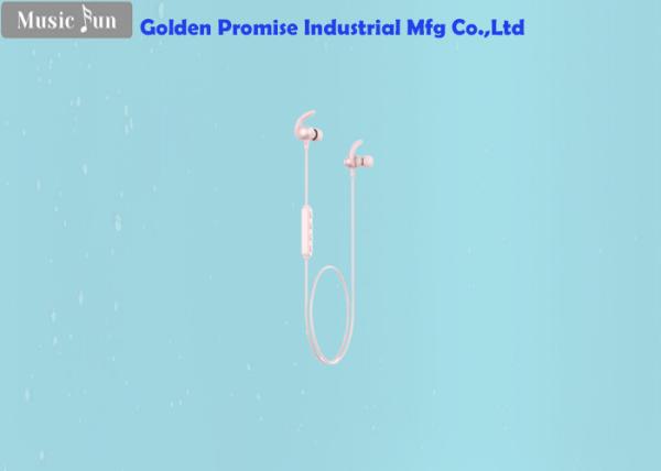 OEM ODM Sport Bluetooth Earphones With Magnetic Control 120mA Battery