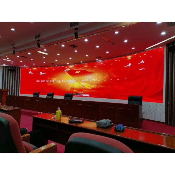 2K COB Easy Installation Indoor Fixed LED DisplayP0.9mm P1.2mm P1.5mm Indoor Large Led  Display Screen Video Wall
