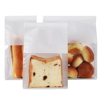 Armazenamento de alimentos Saco de plástico para pão reciclagem 50 microns 60 microns