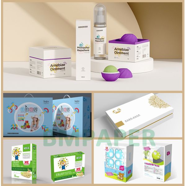 350gsm 1/s покрыло доску еды FBB на косметическая коробка 36