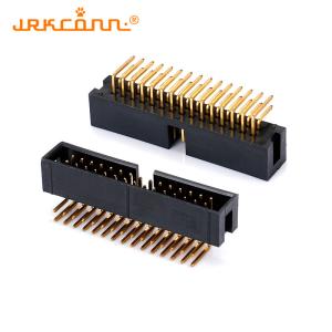 90 Degree Pin Header Box Header Connectors Right Angle Pcb Header Connector