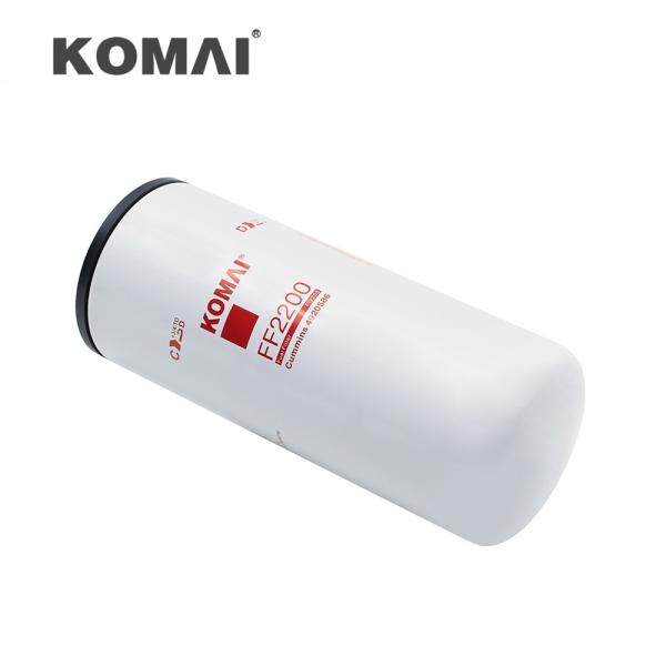 KOMAI F-2200 LFF2201 P9644 BF7766 Substituição de filtro de combustível de cor branca para motores industriais