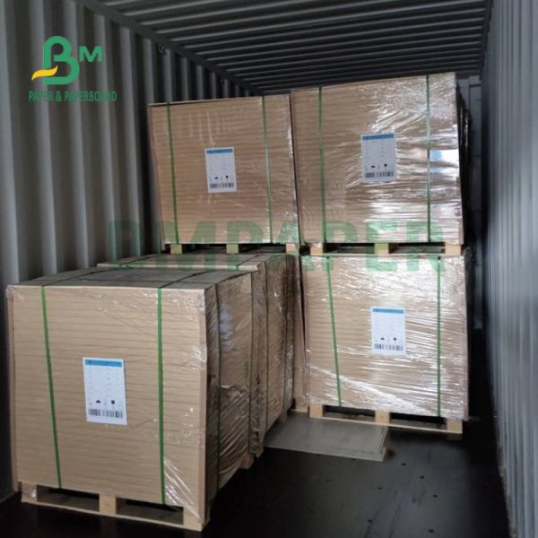 100gsm 120gsm Natural White Kraft Paper For Grocery Shopping Bags 1200mm