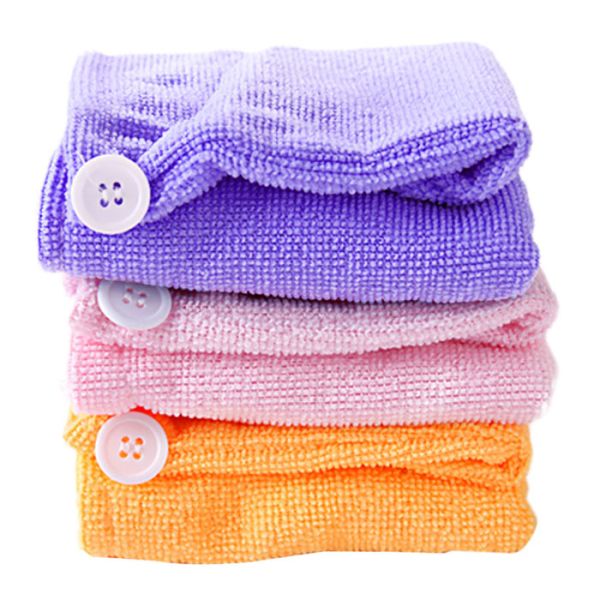 New Fashion 60*22cm Microfiber Absorbent Magic Quick Dry Hair Cap Dry Hair Hat Dry Hair