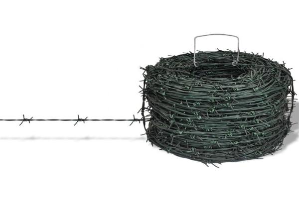Galvanized Steel Wire Fencing Security Barbed Wire Single Strand For Animal Husbandry