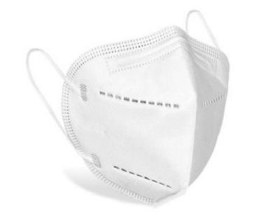 One Size FFP2 N95 Protective Mask Antibacterial Non - Irritating To Skin