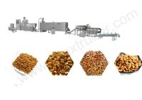 Séchez la chaîne de production de machines d'extrudeuse d'aliment pour animaux familiers de Kibble pour le chien/chat/poissons