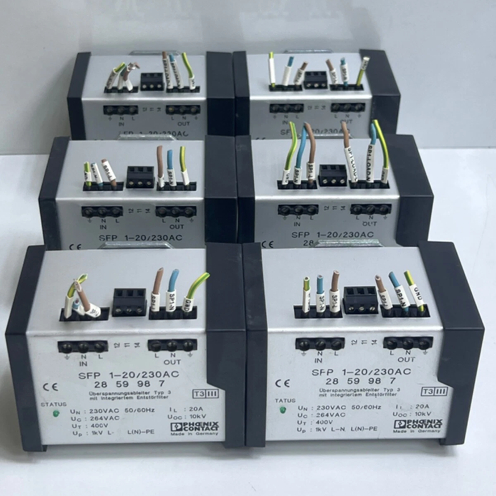 2859987 Phoenix Contact Terminal Blocks SFP 1-20/230AC - EMC filter surge protection device