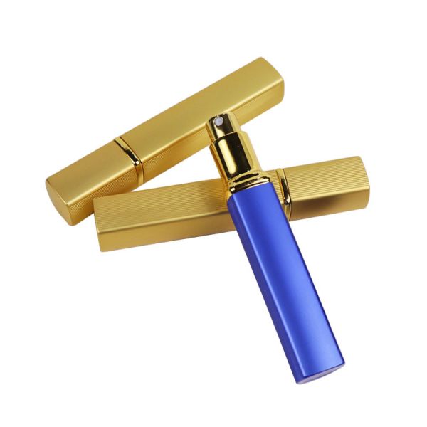 SGS 8ml 10ml 15ml Rotate Aluminum Perfume Sprayer OEM Logo