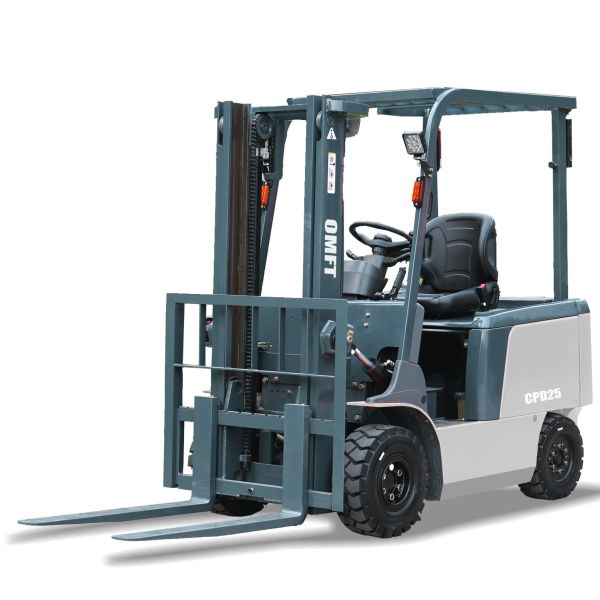 Standard Ce ISO SGS 2.5ton Electric Forklift Truck with 3m 3000mm Duplex 2stages Mast