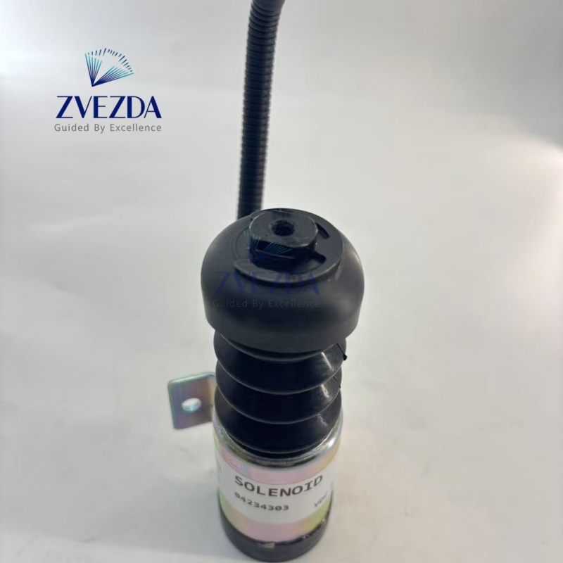 Stop Solenoid 04234303 ZVEZDA 24VDC For BF4M1012 BF6M1012 Engine