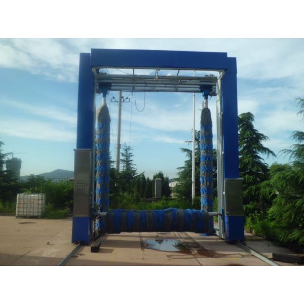 Станция для стирки автобусов с высоким давлением воды и чисткой щеткой