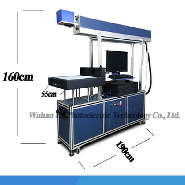 N-400 400*400mm CO2 glass tube laser marking engraving machine