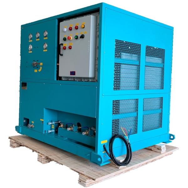 Máquina de recuperação de freão de fábrica OEM máquina de recarga de gás de carregamento de óleo menos ac 25HP máquina de recuperação de gás de tanque de velocidade rápida