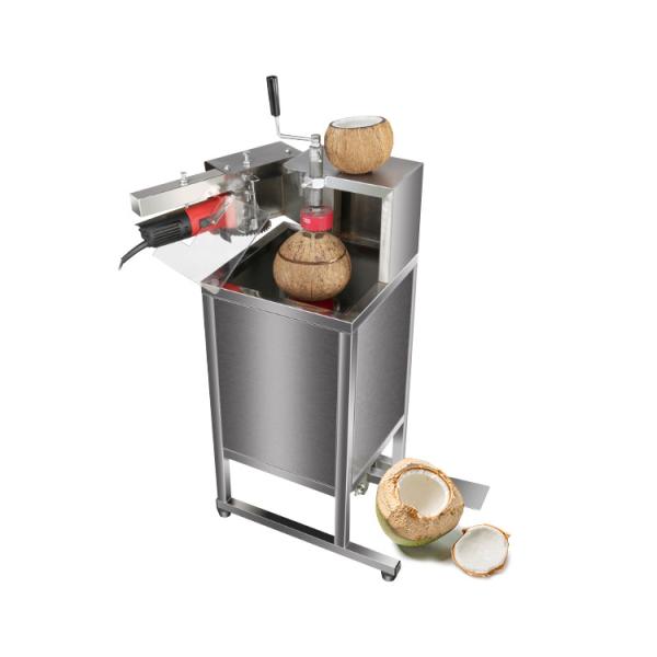 Factory direct sales coconut half machine/coconut shell cutting machine/green coconut splitting machine with 304 stainless steel