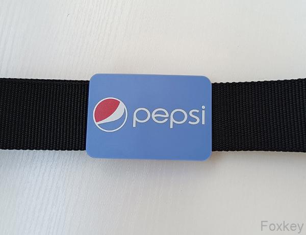2 X 3 Adjustable Belt Buckle Plastic For Promo Gift Cola Logo Print