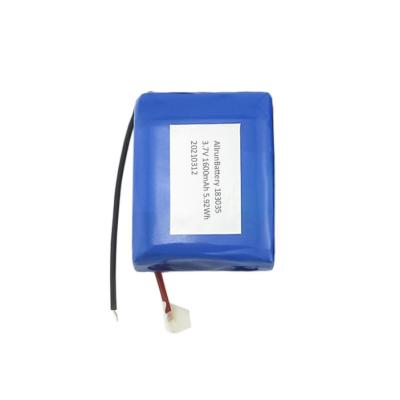 Custom Lithium Battery Pack 183035 Li Ion Battery 3.7 V 1600mah