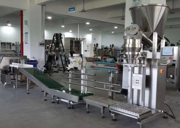 FMZZ-50FG Open Mouth Bag Filling Machines , 25kg Bagging Machine For Powder