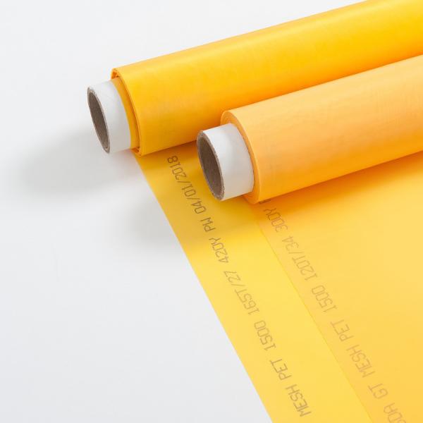 Plain Weave 100% Polyester Screen Printing Mesh Fabric For Clothes Printing