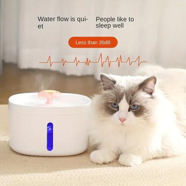 Customized Pet Feeder Food Grade Automatic Cat Water Fountain