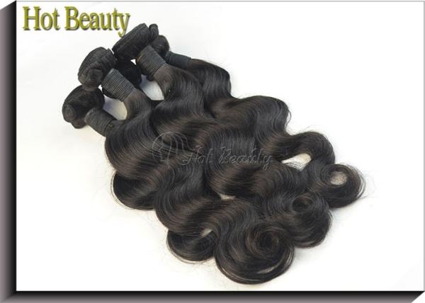 Hot Beauty Cambodian Curly Hair Weave , 10 Inch - 30 Inch Body Wave
