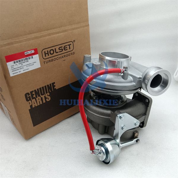 Construction Machinery Parts 320-A6108 Excavator Turbocharger Aluminum Material For P672 Engine 320/A6108 For JCB EarthMover 12649700084 Turbo 320A6108