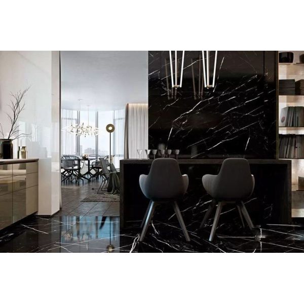 Nero Margiua Natural Marble Tile And Marble Slab Bathroom Wall Covering