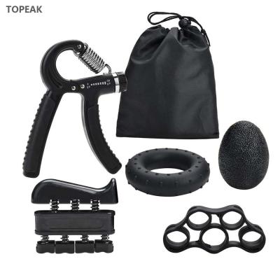 100lb Hand Exerciser Grip Strengthener For Arthritis Climbing Finger Strength Trainer Black
