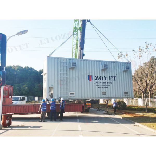 20ft New Corten Steel Floor Storage Container for Dangerous Goods Flammable and Combustible Chemical Liquid