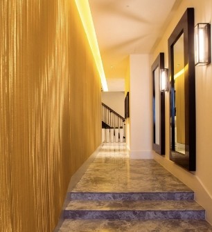 Glitter Decorative Metal Wall Covering Art Deco Woven Wallpaper Wallcoverings For Panel