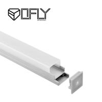 Profil de iluminação LED quente Profil de LED montado na superfície 20*20mm Luzes de banda LED para interiores