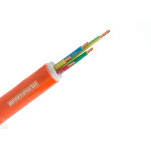 Мулти кабель данным по ядров расклассифицированный огнем, прочность кабеля защиты от огня большая механическая