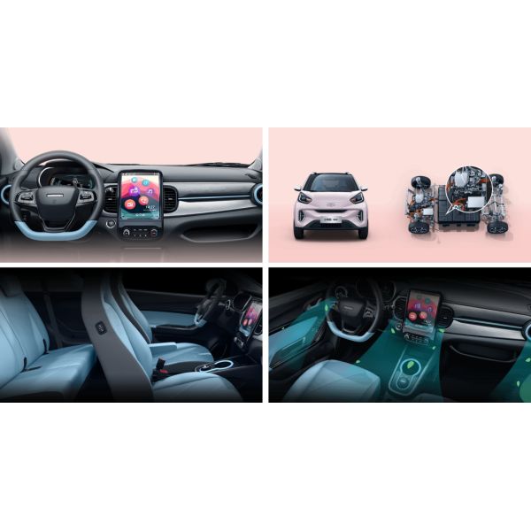 Дальность плавания муравья 301km Chery нового автомобиля энергии EV небольшая для семей