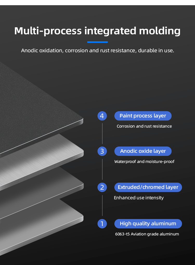 Surface Mount LED Strip Aluminium Profile with Anodized Surface and PC Cover for Decorative Illumination H7.5mm * W12.0mm