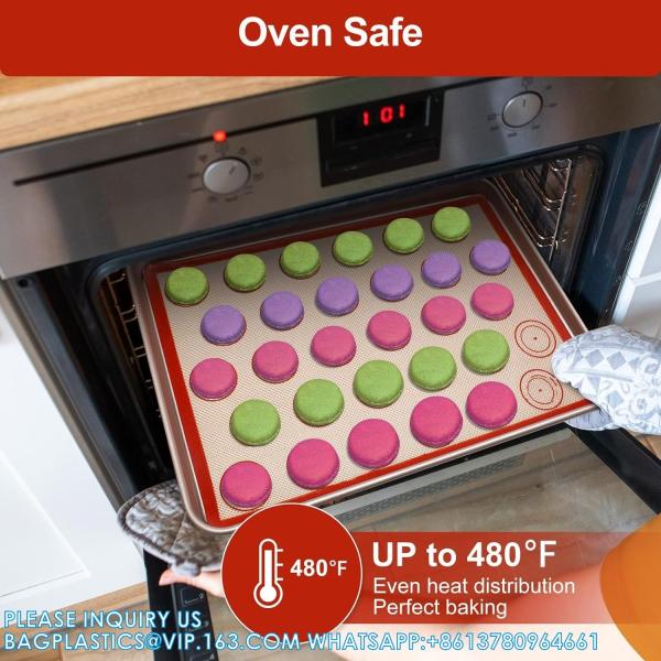 Silicone Baking Mat Roll -16IN X 10FT Non Stick Heat Resistant Food Grade Baking Mats, Reusable Freeze Dryer Mat