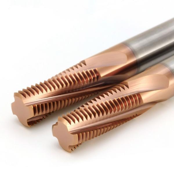 UN UNF UNEF Thread Cutting End Mill High Hardness UNC 5/16-18 For Steel Titianum Alloy