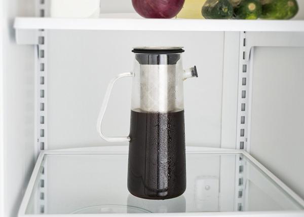 Borocilicate Glass Cold Brew Coffee Maker 1000ml Capacity Easy To Use