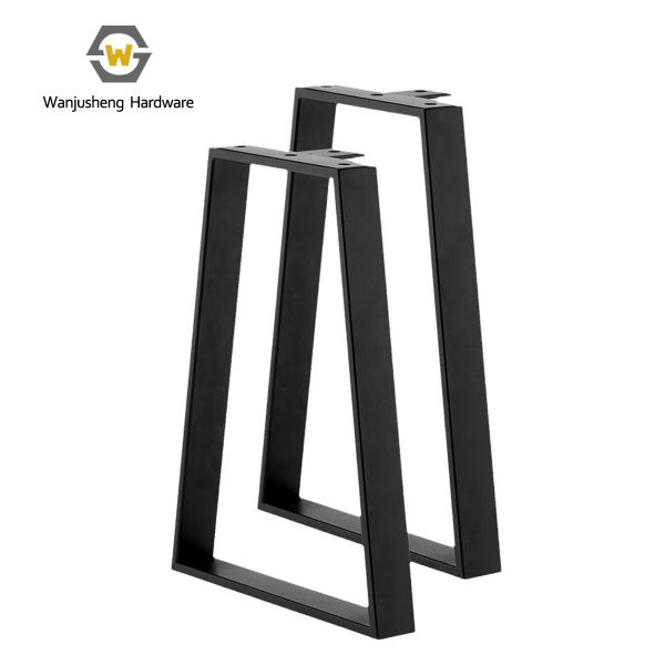 Trapezoidal Furniture Table Legs Ironwork Metal Long and Short Stools Small Coffee Table Stand Coffee Table Feet